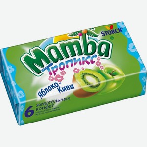 Жевательные конфеты Mamba Тропикс 26,5 г в ассортименте