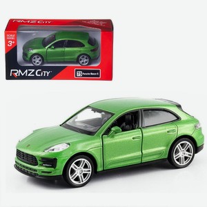 Легковой автомобиль Uni-Fortune «RMZ City Porsche Macan S» металлический 1:32, зеленый