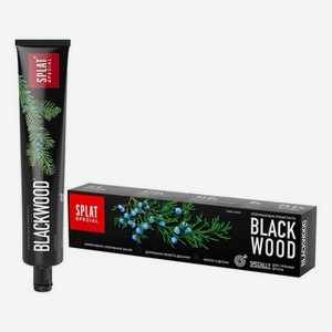 Зубная паста SPLAT Special отбеливающая   Blackwood   75мл