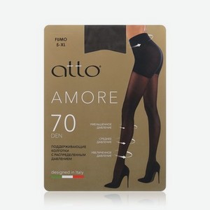 Женские поддерживающие колготки Atto Amore 70den fumo 5 размер
