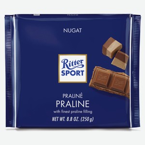 Шоколад Ritter Sport шоколадно-ореховый десерт, 250 г