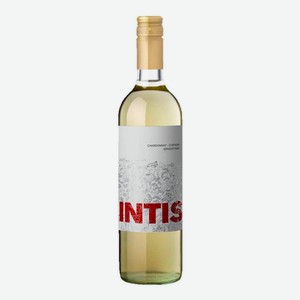 Вино Интис Шардоне Шенен белое сухое 0,75л 12%