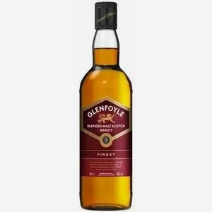 Виски шотландский купажированный ГЛЕНФОЙЛ 40% 0,7Л, 0,7
