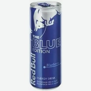 Энергетический б/а напиток RED BULL BLUE EDITION Ж/Б. 0,355Л, 0,355
