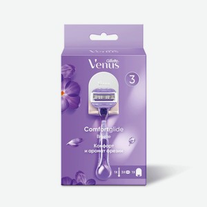 Станок д/бритья женский Gillette Venus Breeze + 3 кассеты + подставка