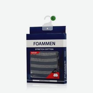 Мужские трусы - боксеры Foammen Fo80501-1 серые L