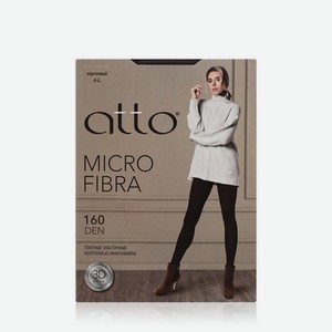 Женские колготки Atto Microfibra 160den Коричневый 4 размер