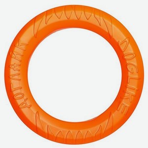 Игрушка для собак Doglike Tug and Twist Кольцо восьмигранное миниатюрное 16.5см Оранжевый