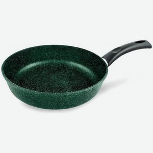 Сковорода Нева металл посуда Балтик 16124, 24см, без крышки, зеленый