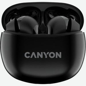 Наушники Canyon TWS-5, Bluetooth, вкладыши, черный [cns-tws5b]
