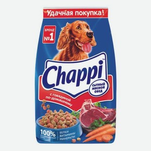 Корм для собак Chappi говядина 2.5 кг