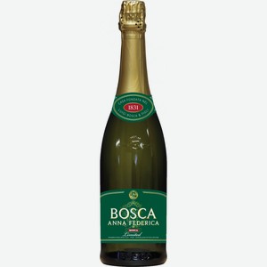 Винный напиток Bosca Anna Federica Limited White Semi-Dry белое полусухое 7,5%, 750 мл