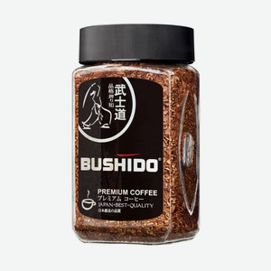 Кофе Bushido Black Katana растворимый, 100г