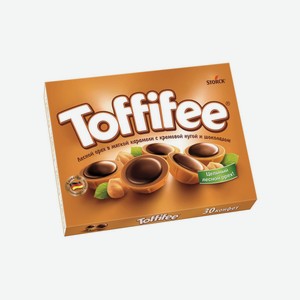 Набор конфет Toffifee лесной орех в карамели с кремовой нугой и шоколадом, 250 г