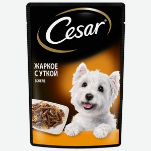 Корм для собак Cesar для мелких пород Утка, 85 г