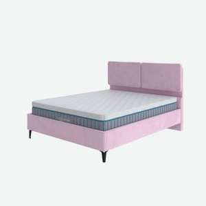 Кровать Орматек Megapolis (Ткань: Велюр Teddy Розовый фламинго) 160x190