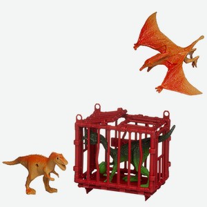 Игрушка-фигура Junfa «Динозавры» со светом и звуком