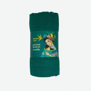 Муслиновая пеленка Tommy Lise Mangrove Green 120х120 см