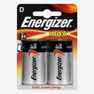 Батарейки Energizer Max E95 D 2 шт.