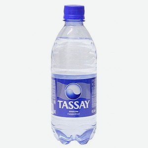 Вода газированная Tassay питьевая, 500 мл, пластиковая бутылка