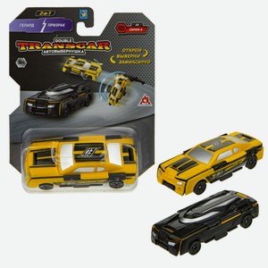 Игрушка транспортная 1toy Transcar Double Наземный транспорт «Гепард-Призрак» без механизмов 8 см