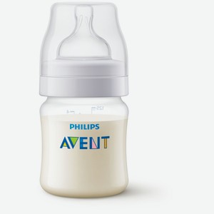 Бутылочка Philips Avent «Anti-colic» с силиконовой соской с рождения, 125 мл