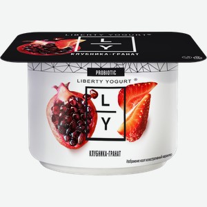 Йогурт Liberty Yogurt Клубника-гранат 2.9% 115г