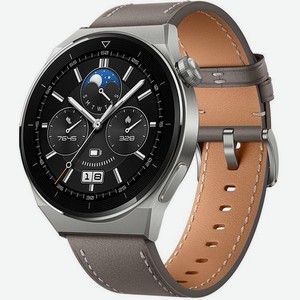Смарт-часы Huawei Watch GT 3 Pro Odin-B19V, 46.6мм, 1.43 , серый / серый [55028474]