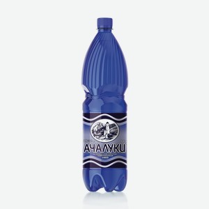 Вода минеральная Ачалуки газированная, 1.5 л, пластиковая бутылка