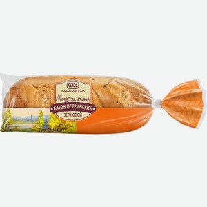 Батон Дедовский хлеб Истринский зерновой в нарезке, 300 г