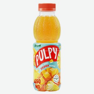 Напиток сокосодержащий PULPY Ананас-Манго с мякотью (Добрый) 450 мл