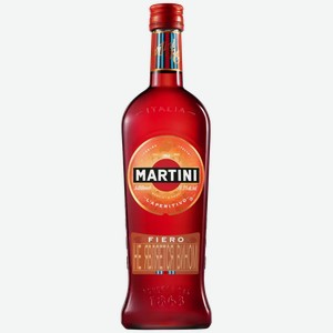 Напиток ароматизированный виноградосодержащий МАРТИНИ ФИЕРО 14,9% КР. СЛ. 0,5Л, 0,5