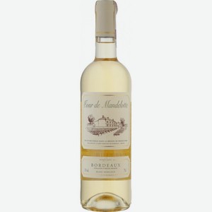 Вино Tour de Mandelotte Bordeaux AOP Blanc Moelleux 0,75 л