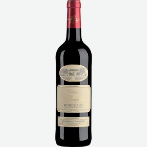 Вино Прочие Товары Бордо AOC кр. cух., Франция, 0.75 L