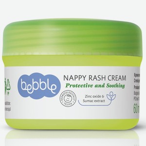 Крем от опрелостей Bebble Nappy rash cream с рождения 60 мл