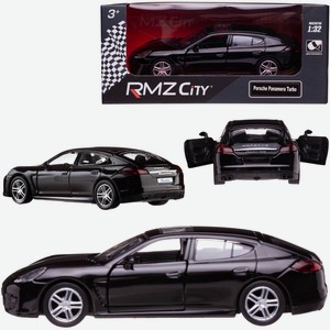 Легковой автомобиль Uni-Fortune «RMZ City Porsche Panamera Turbo» металлический 1:32, черный