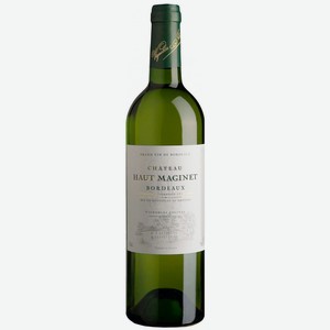 Вино Chateau Haut Maginet Blanc, Bordeaux AOC, 2018, 0.75 л
