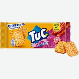 Крекер Tuc Копченые колбаски, 100 г 