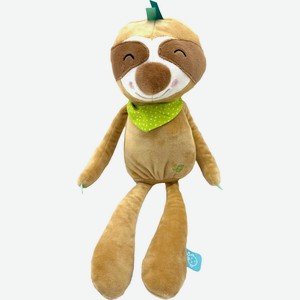 Мягкая игрушка Tian Yu «Умиротворенный ленивец» со светом и звуком, 33 см