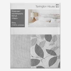 Tarrington House Комплект постельного белья бязь светло-коричневый геометрия евро 120г