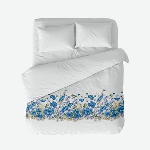 Tarrington House Комплект постельного белья сатин васильки полутораспальное