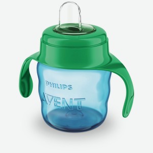 Чашка-непроливайка Philips Avent «Comfort» с 6 мес. 200 мл голубая