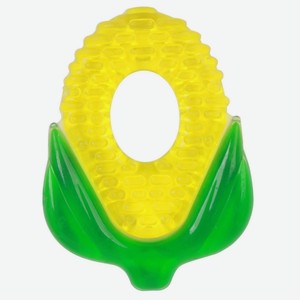 Прорезыватель Be2Me «Кукурузка» с водой, желтый