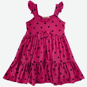 Платье для девочки Bonito kids, фуксия (98)