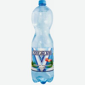 Вода Сенежская питьевая газированная 1 л