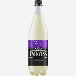Напиток безалкогольный Evervess Биттер Лемон, сильногазированный 1 л