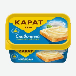 Сыр Карат плавленый сливочный 45% 400 г