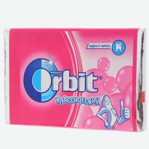 Жевательная резинка Orbit Классический Детский без сахара, 1 10 г