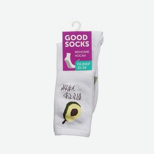 Женские носки Good Socks WHW22432-1 Авокадо Белый р.35-39