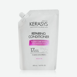Восстанавливающий кондиционер для волос KeraSys дой-пак 500мл
